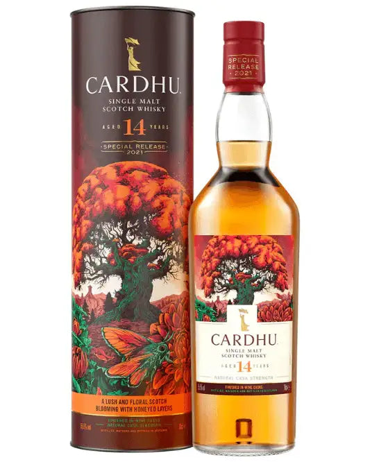 Cardhu 14 Year Old Cask Strength 2021 Special Release Single Malt Scotch Whisky 700ml - Craft Republic Liquor