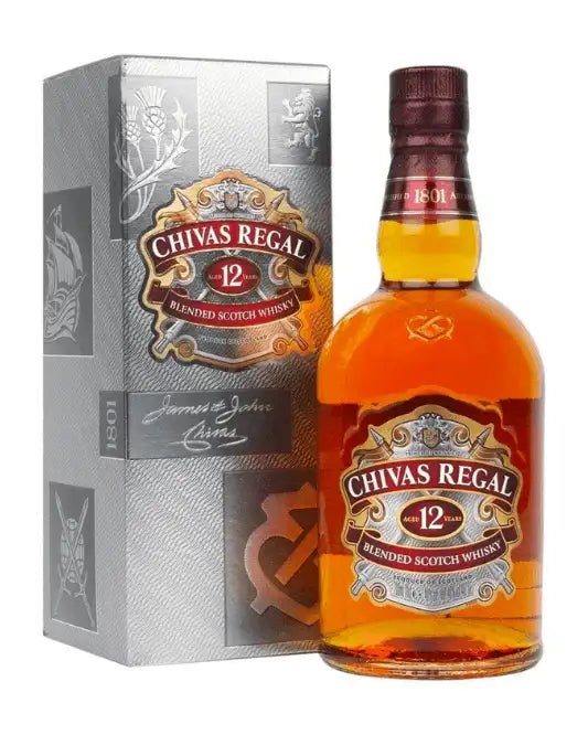Chivas Regal 12 Year Old Blended Scotch Whisky 1L - Craft Republic Liquor