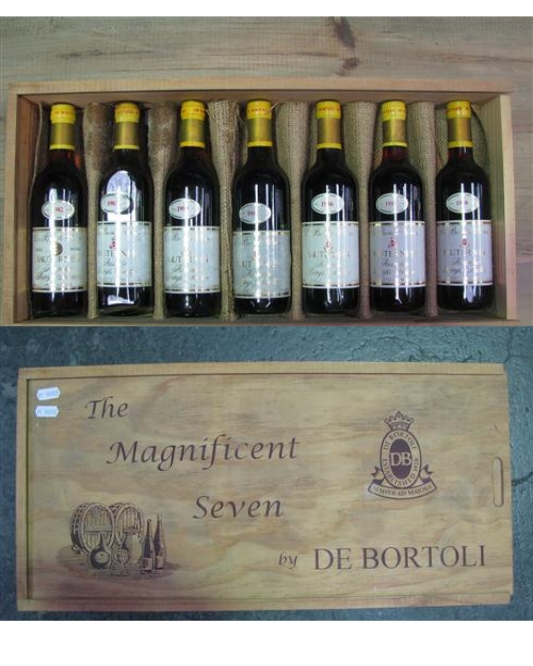 De Bortoli Noble One Botrytis Semillon Magnificent 7 Half Bottles Set 1982-1988 (Missing 1983)