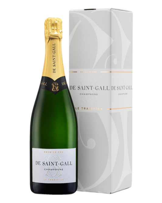 De Saint Gall 'Le Tradition' Premier Cru Brut 750ml Gift Box