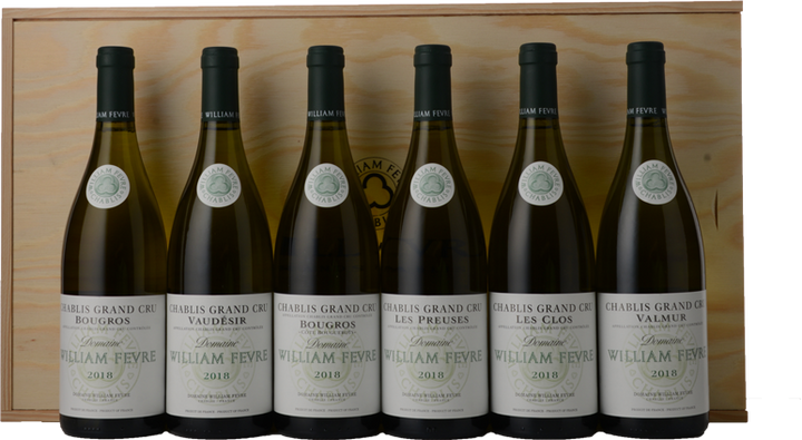 Domaine William Fevre 1er Cru 2018 A Journey in Chablis 6-Pack 750ml*6