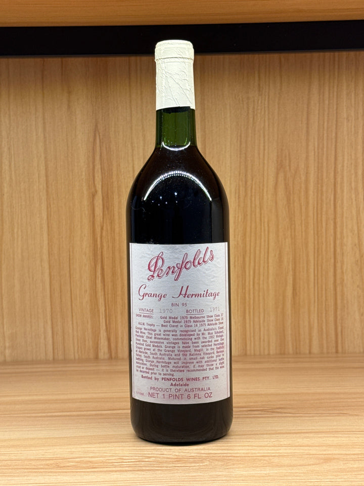 1970 Penfolds Bin 95 Grange Shiraz 750ml - Craft Republic Liquor