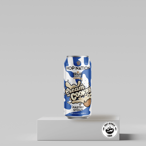 Hop Nation Cream and Cookies Pastry Stout 440ml Can