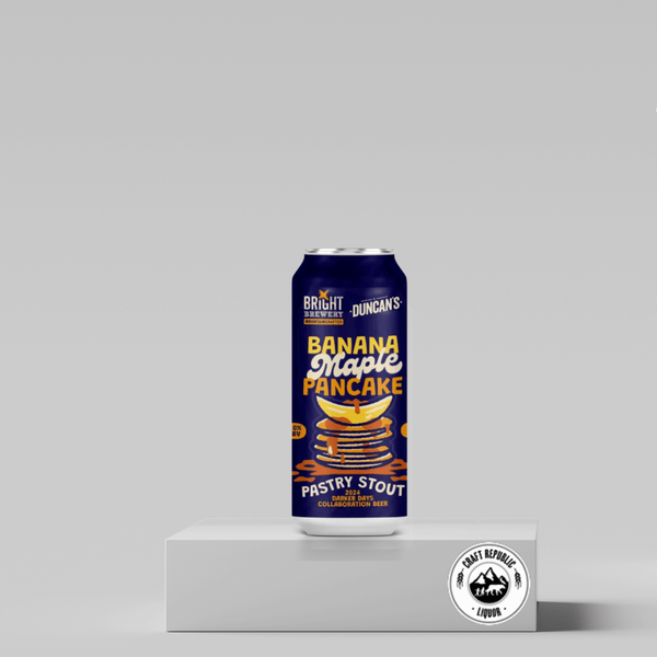 Bright Banana Maple Pancake Pastry Stout 440ml Can