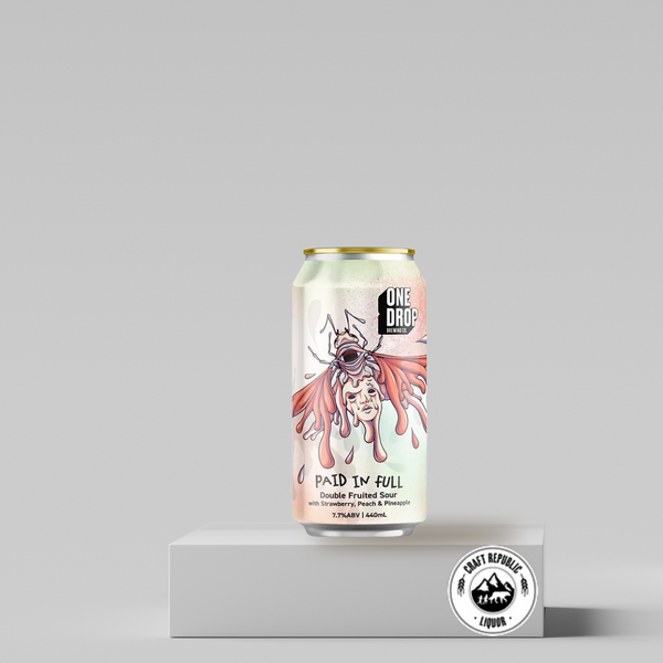 One Drop Paid in Full Double Fruited Sour 440ml Can