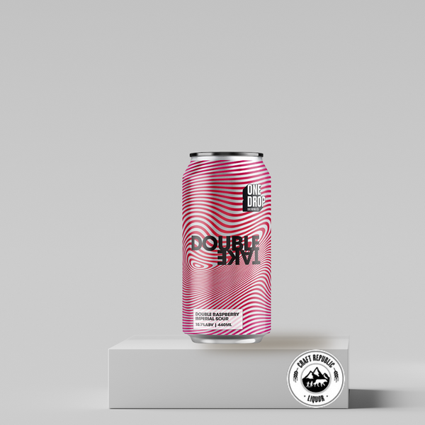 One Drop Double Take Raspberry Imperial Sour 440ml Can