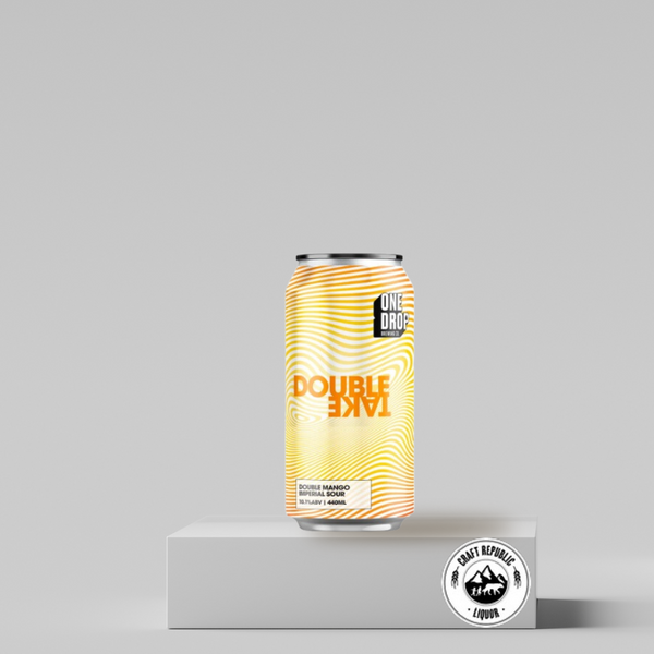 One Drop Double Take Mango Imperial Sour 440ml Can