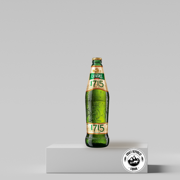 Lvivske 1715 Ukraine Lager 450ml Bottle