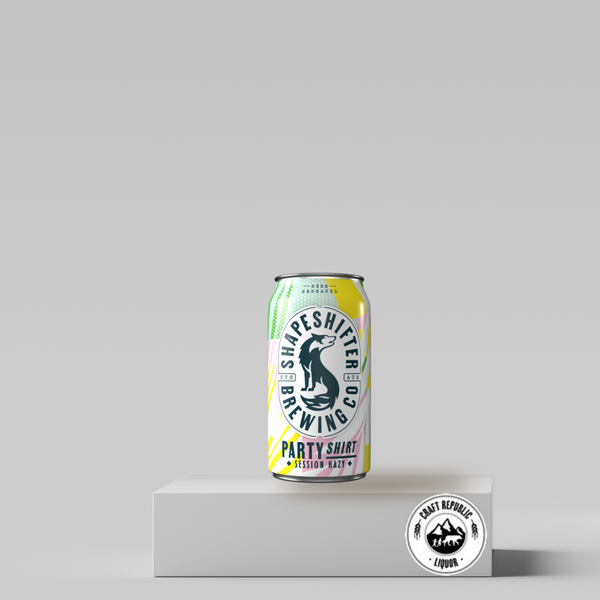 Shapeshifter Party Shirt Session Hazy 375ml Can