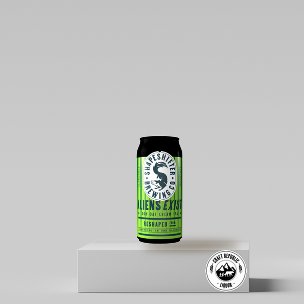 Shapeshifter Brewing Aliens Exist DDH Oat Cream IPA 440ml Can
