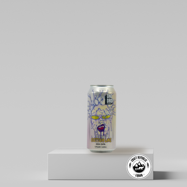 One Drop Bottom Line DDH DIPA 440ml Can