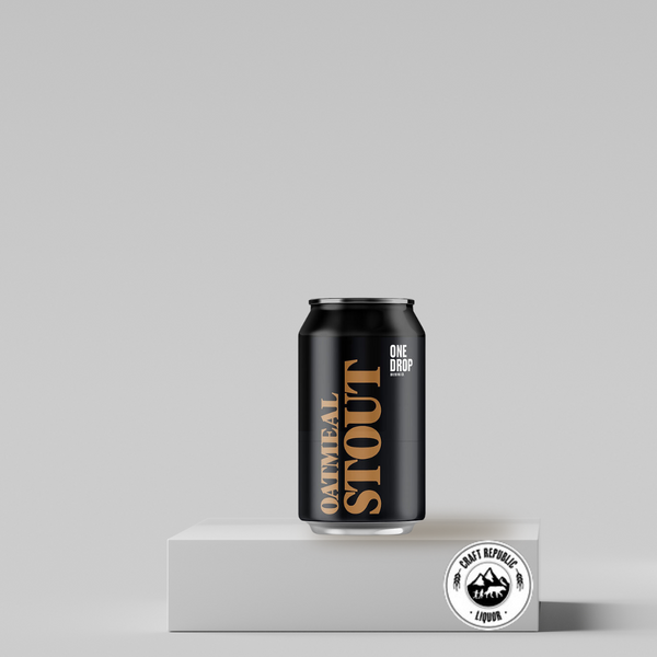 One Drop Oatmeal Stout 375ml Can