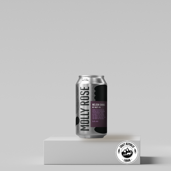 Molly Rose Nelson Shines NZ Hazy IPA 375ml Can