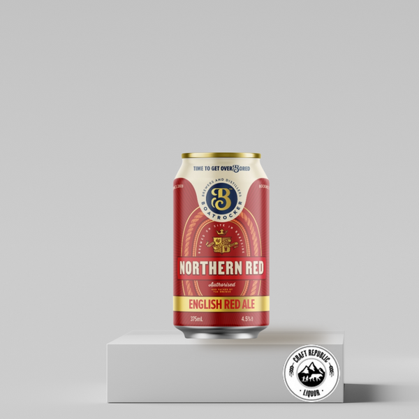 Boatrocker Northern Red English Red Ale 375ml Can