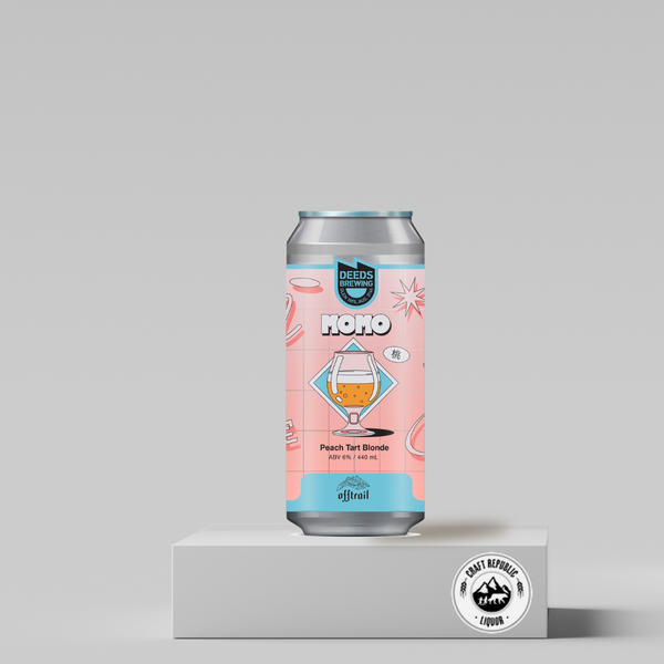 Deeds Momo Peach Tart Blonde 440ml Can