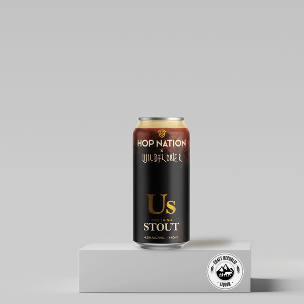 Hop Nation x Wildflower Dry Stout 440ml Can