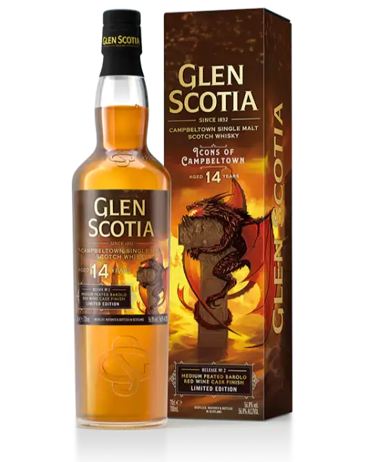 Glen Scotia Icons of Campbeltown Release No.2 14 Year Old Single Malt Scotch Whisky 700ml - Craft Republic Liquor