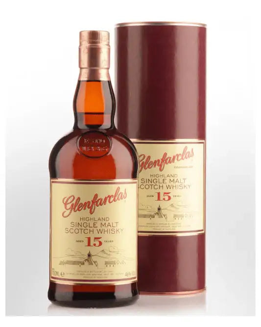 Glenfarclas 15 Year Old Single Malt Scotch Whisky 700ml - Craft Republic Liquor