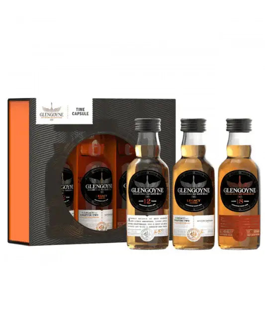 Glengoyne Time Capsule Gift Pack 3 x 5cl - Craft Republic Liquor