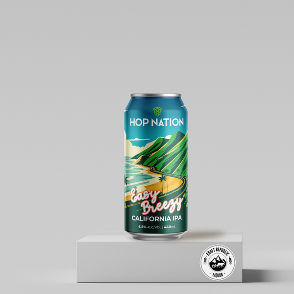 Hop Nation Easy Breezy California IPA 6.5% 440ml Can