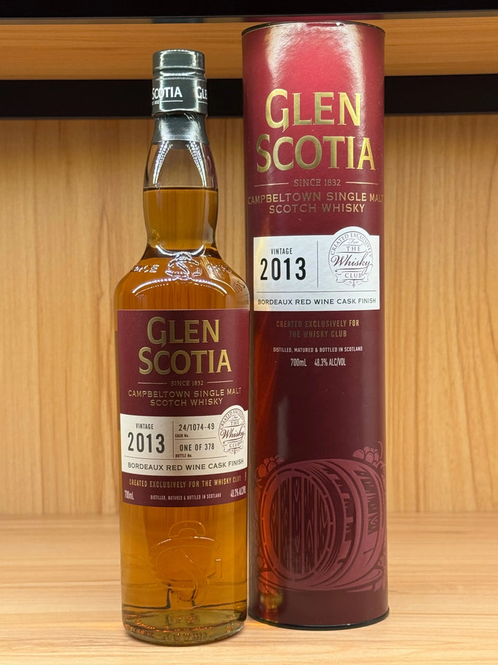 Glen Scotia 2013 Bordeaux Single Cask 700ml - Craft Republic Liquor