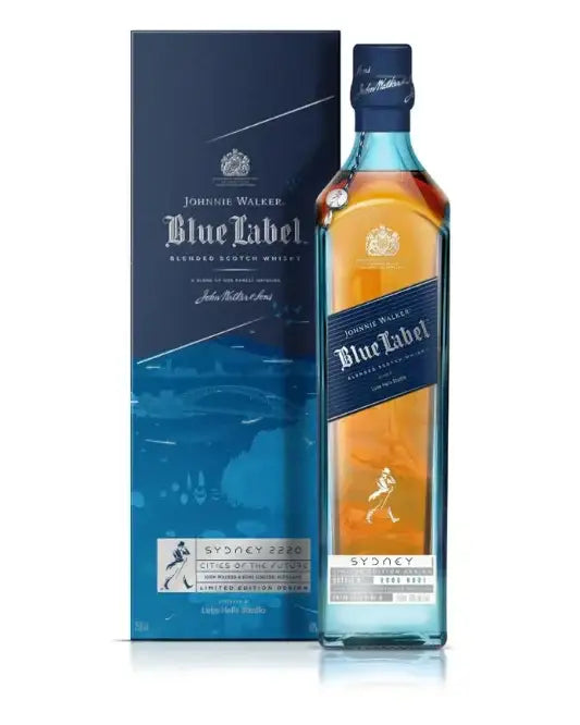 Johnnie Walker Blue Label Cities of the Future 2220 Sydney Edition Blended Scotch Whisky 700ml - Craft Republic Liquor