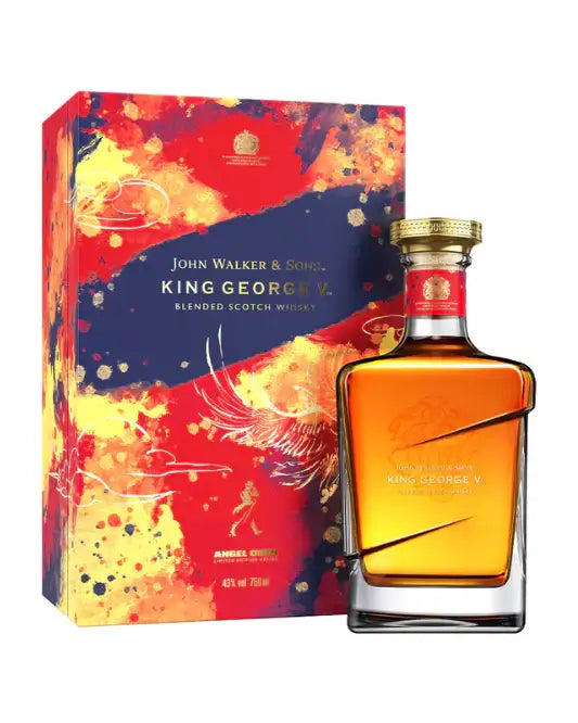 Johnnie Walker & Sons King George V Blended Scotch Whisky Lunar New Year Limited Edition 2023 750ml - Craft Republic Liquor