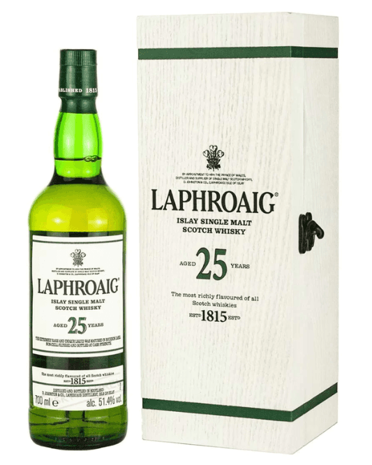 Laphroaig 25 Year Old Single Malt Scotch Whisky 700ml - Craft Republic Liquor
