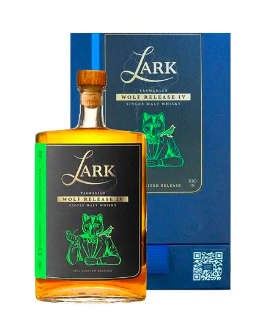 Lark Wolf Release IV Single Malt Whisky 2021 Limited Release 100mL