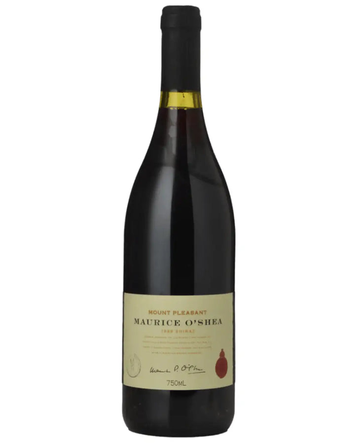 Mount Pleasant Maurice O'Shea Shiraz cork finish