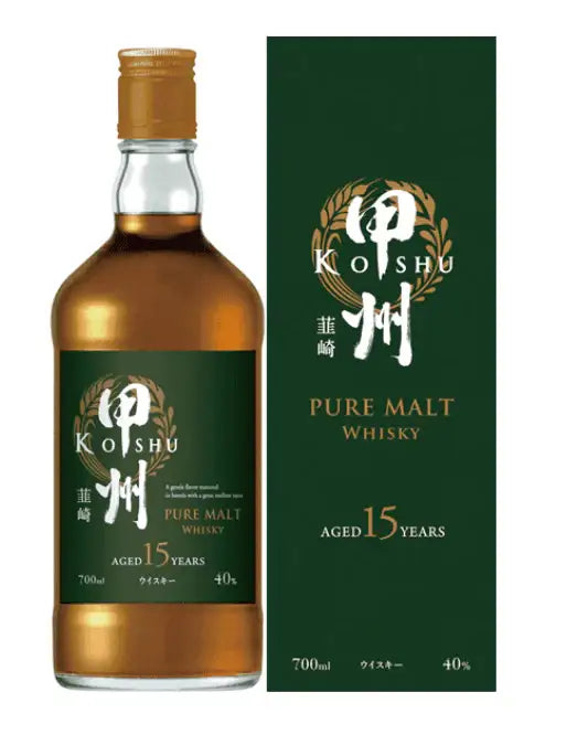 Nirasaki Whisky Koshu Pure Malt 15YO 700ml - Craft Republic Liquor