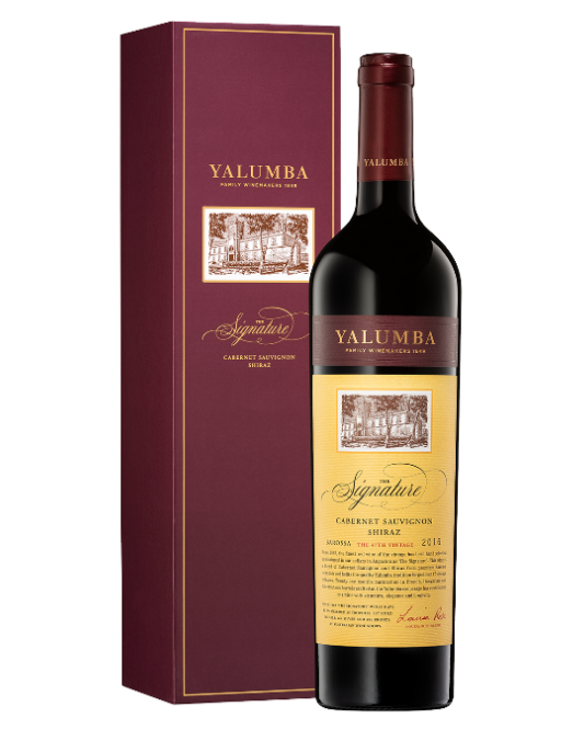 2018 Yalumba The Signature Cabernet Sauvignon Shiraz 750ml Gift Box - Craft Republic Liquor
