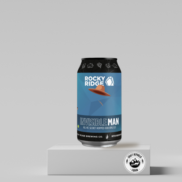 Rocky Ridge Invisible Man DDH IIPA 375ml Can