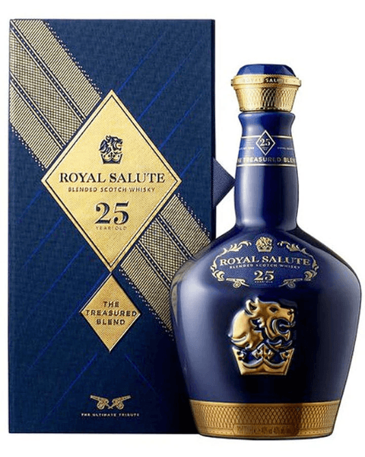 Royal Salute The Treasured Blend 25 Year Old Blended Scotch Whisky 700ml - Craft Republic Liquor