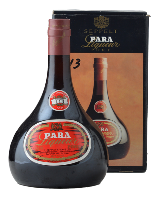 Seppelt Para Liqueur Port No. 113 Old Liqueur Port 750ml