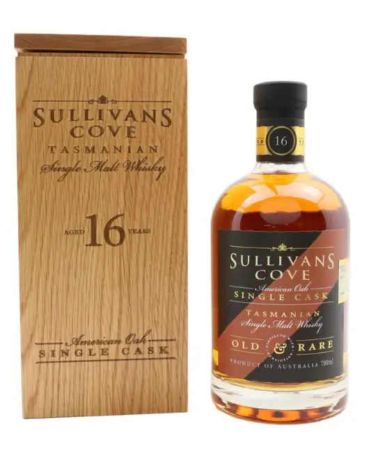 Sullivans Cove 16 YO American Oak Single Cask Old & Rare TD0079 700ml - Craft Republic Liquor