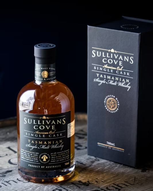 Sullivans Cove American Oak ex-Bourbon Single Cask Single Malt Whisky TD0387 700ml Gift Box