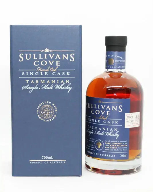 Sullivans Cove French Oak ex-Tawny Single Cask Single Malt Whisky TD0323 700ml Gift Box - Craft Republic Liquor