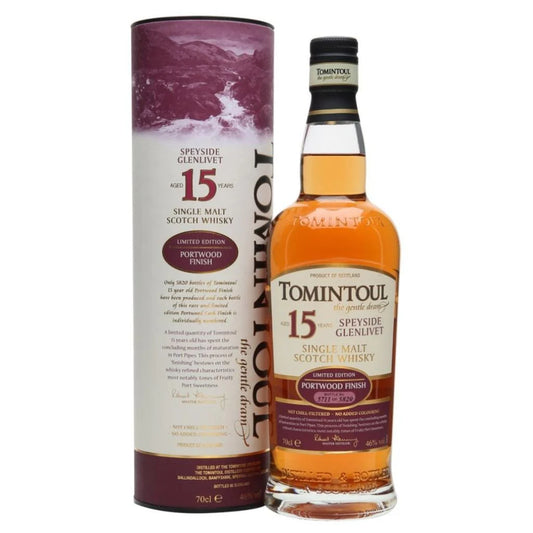 Tomintoul 15YO Portwood Finish 700ml