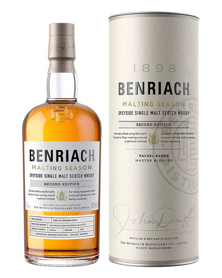 The BenRiach Malting Season Single Malt Scotch Whisky Second Edition 700ml