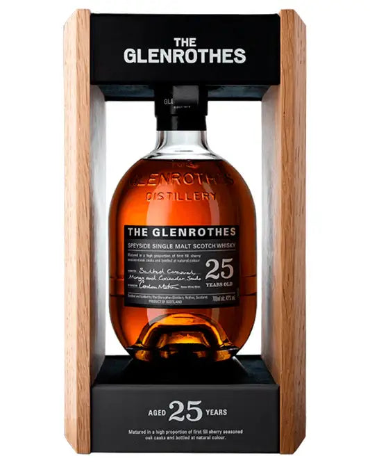 The Glenrothes 25 Year Old Single Malt Whisky 700ml - Craft Republic Liquor