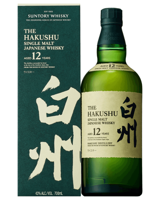 The Hakushu 12 Year Old Single Malt Japanese Whisky 700ml - Craft Republic Liquor