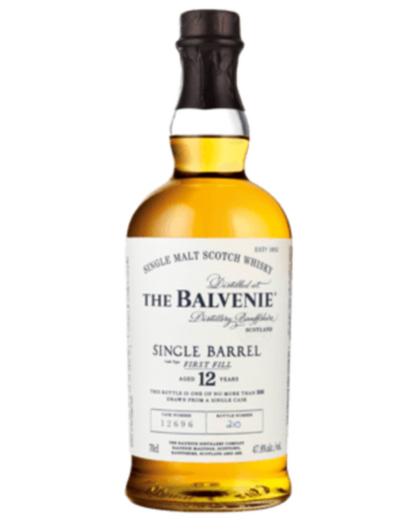 The Balvenie First Fill 12 Year Old Single Barrel 700ml - Craft Republic Liquor