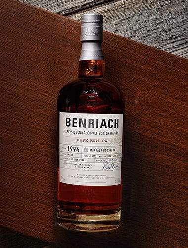 The Benriach 1994 Marsala Hogshead Single Cask Single Malt Scotch Whisky 700ml - Craft Republic Liquor