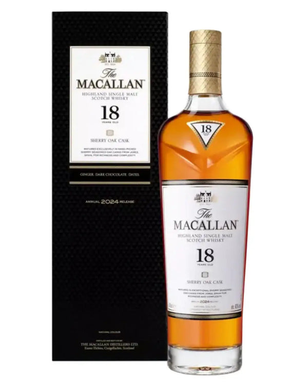 The Macallan 18YO Sherry Cask 2024 Edition 700ml - Craft Republic Liquor