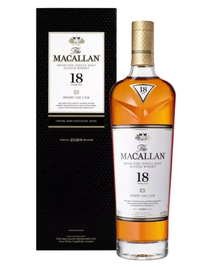 The Macallan 18YO Sherry Cask 2024 Edition 700ml - Craft Republic Liquor