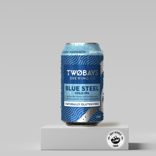 Two Bays Blue Steel IPA 375ml Can