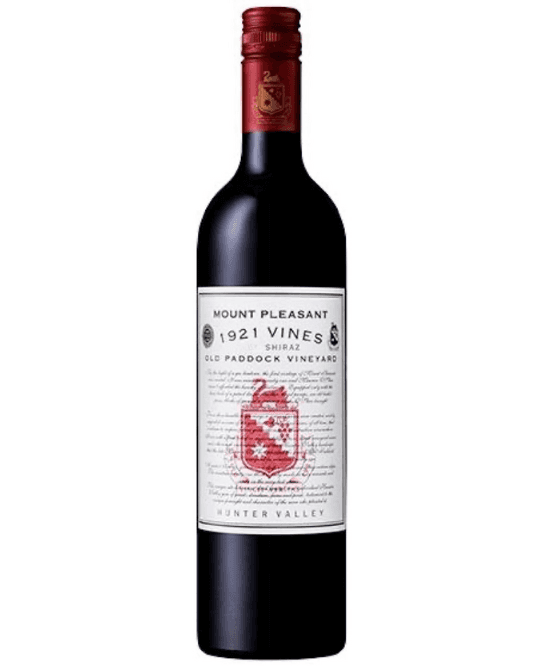 2017 Mount Pleasant 1921 Vines Old Paddock Shiraz 750ml - Craft Republic Liquor