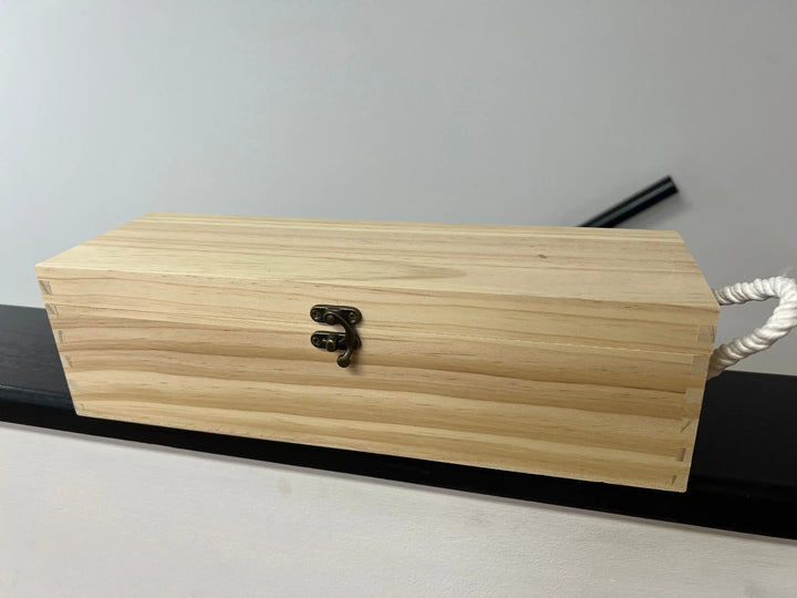 Bar Station Pine Wooden Gift Box 750ml - Craft Republic Liquor