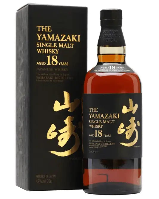 Yamazaki 18 Year Old Single Malt Japanese Whisky 700ml - Craft Republic Liquor